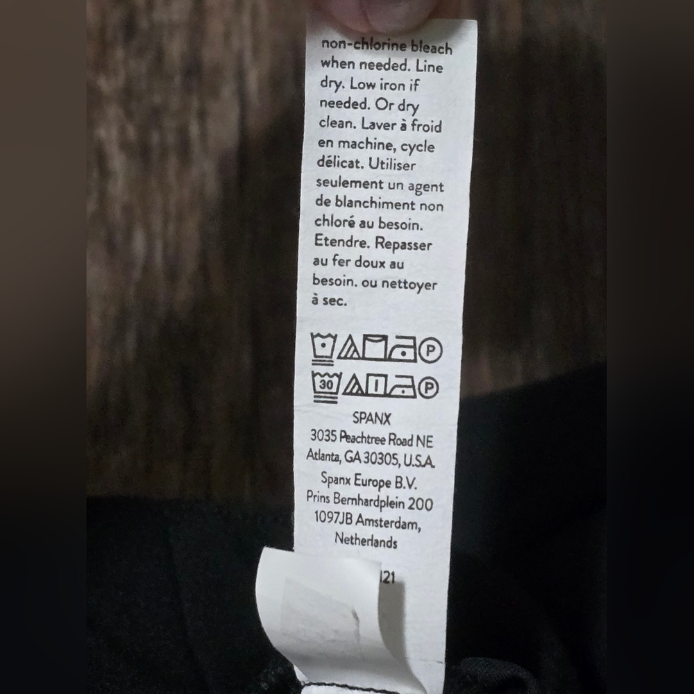 Spanx Perfect Split Hem Pant Black Medium - image 6